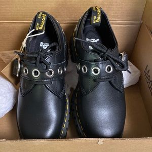 Dr. Marten Black 39/8 Buckle shoes